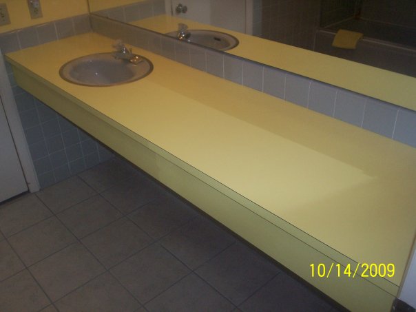 refinished counter top